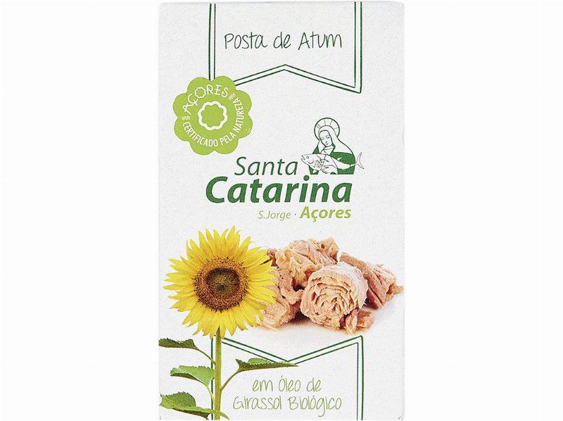 Atum Santa Catarina Posta Óleo Girassol Bio 120 g