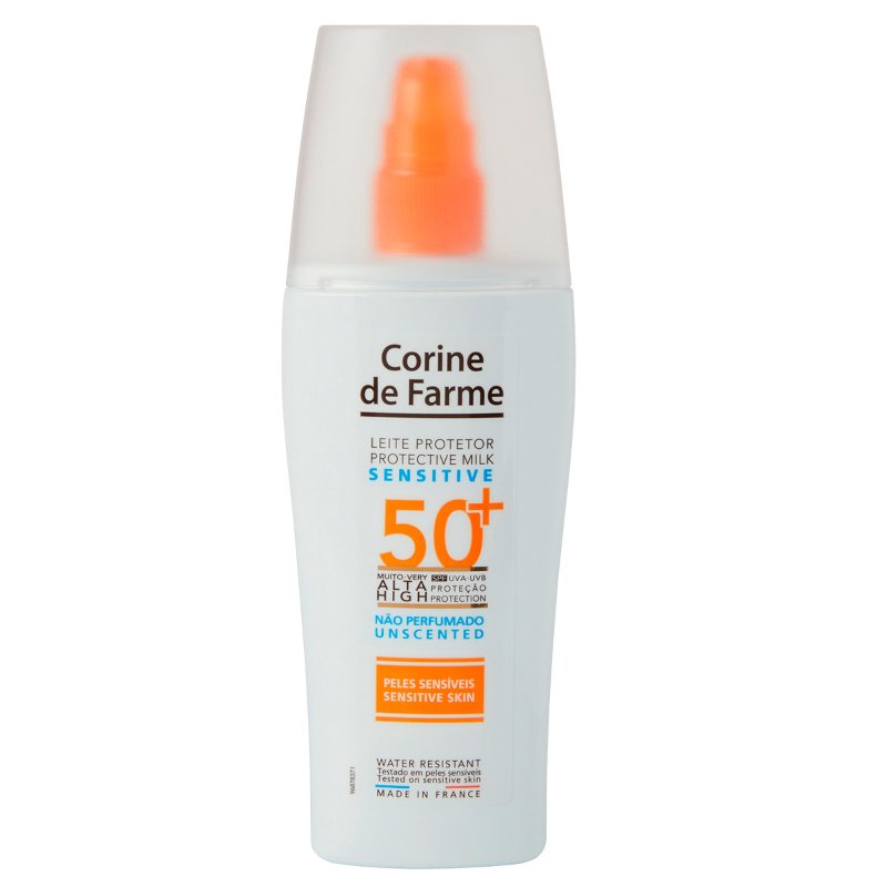 Leite Protector Solar Pele Sensivel Spf50+ 150 ml