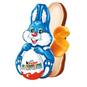 Coelho Chocolate De Leite Com Surpresa Azul Kinder 75 gr