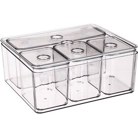 Conjunto 5 Caixas De Arrumação Kasa