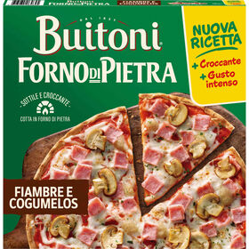 Pizza Forno Di Pietra Fiambre E Cogumelos Buitoni Forno Di Pietra 340 gr