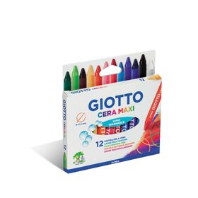 Lápis De Cera Maxi Giotto 12 Un