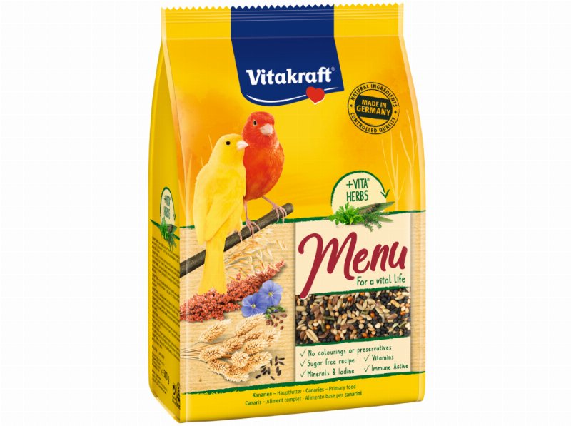 Alimento Para Canário Vitakraft Premium Menu 500 g