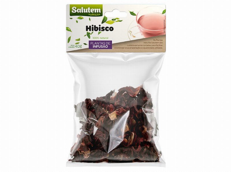 Chá Salutem Em Saco Hibisco 40 g