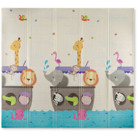 Tapete De Atividades Reversível 200X180Cm Happy Bear 1 Un