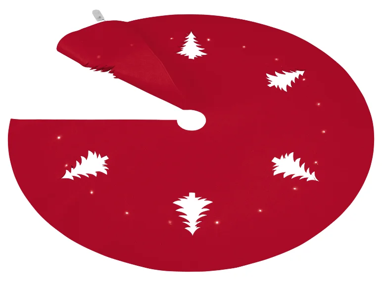 Saia Para Árvore De Natal Com Led