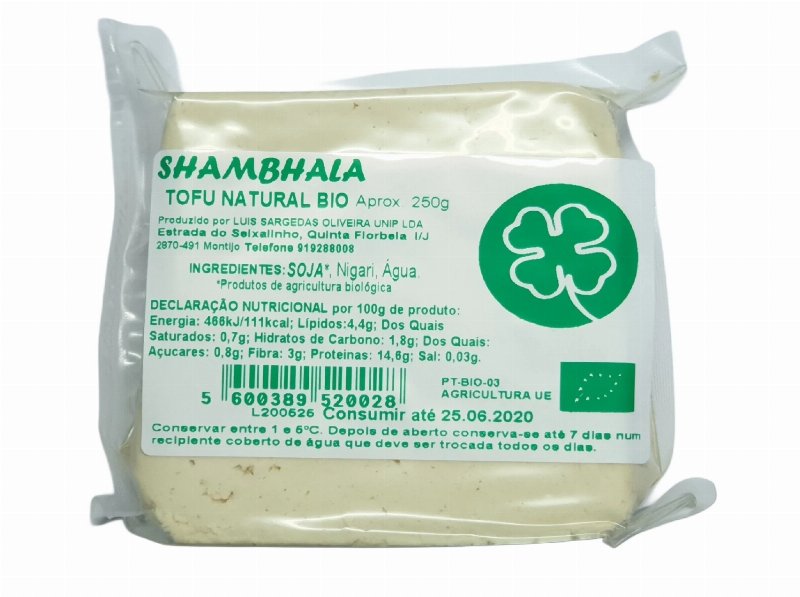 Tofu Shambhala Fresco Natural Biológico 250 g