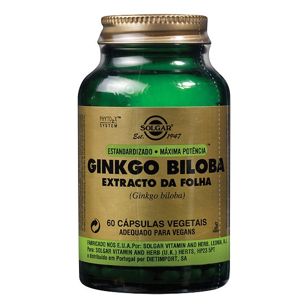 Extrato De Ginkgo Biloba 60 cápsulas