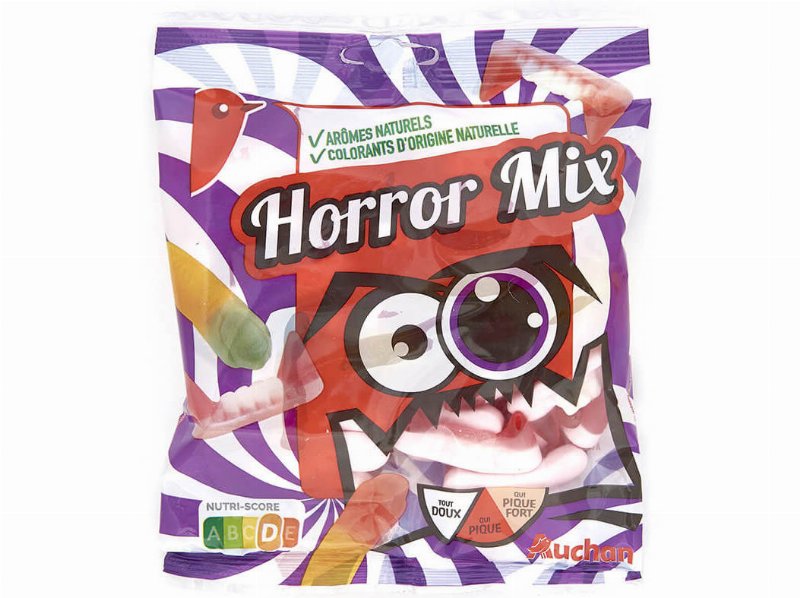 Gomas Auchan Horror Mix 250 g