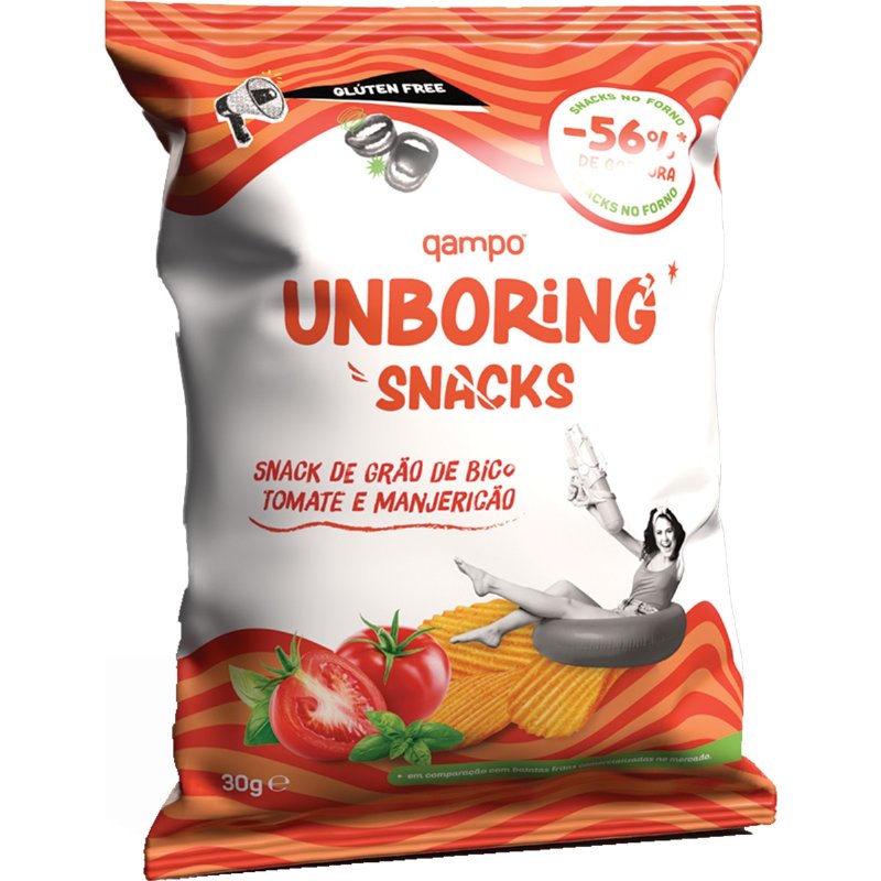 Snack Grão De Bico Tomate E Manjericão 30 g