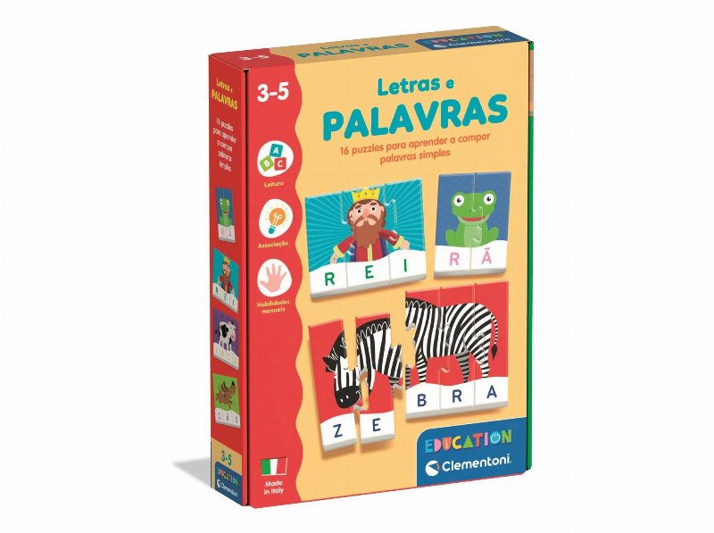 Letras E Palavras Clementoni