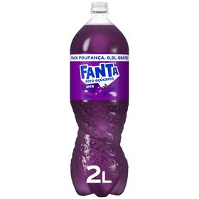Refrigerante Com Gás Uva Sem Açúcar Fanta 1,5 Lt + 50 cl Grátis