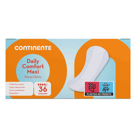 Pensos Diários Comfort Maxi Continente 36 Un
