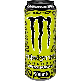 Bebida Energética Em Lata Lando Norris Sem Açúcar Monster 50 cl