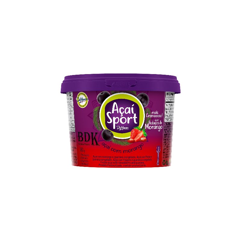 Açaí Sport Com Morango 180 g
