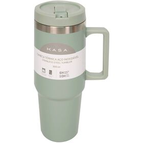 Caneca Térmica 900 ml Verde Kasa