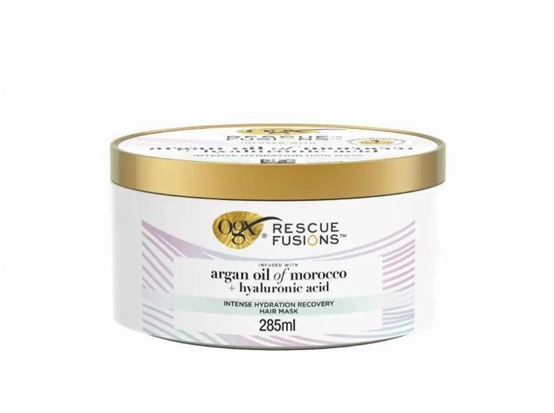 Máscara Ogx Rescue Fusions Hyaluronic 285 ml