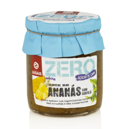 Doce De Ananás Com Hortelã Zero Quinta De Jugais 0.28Kg