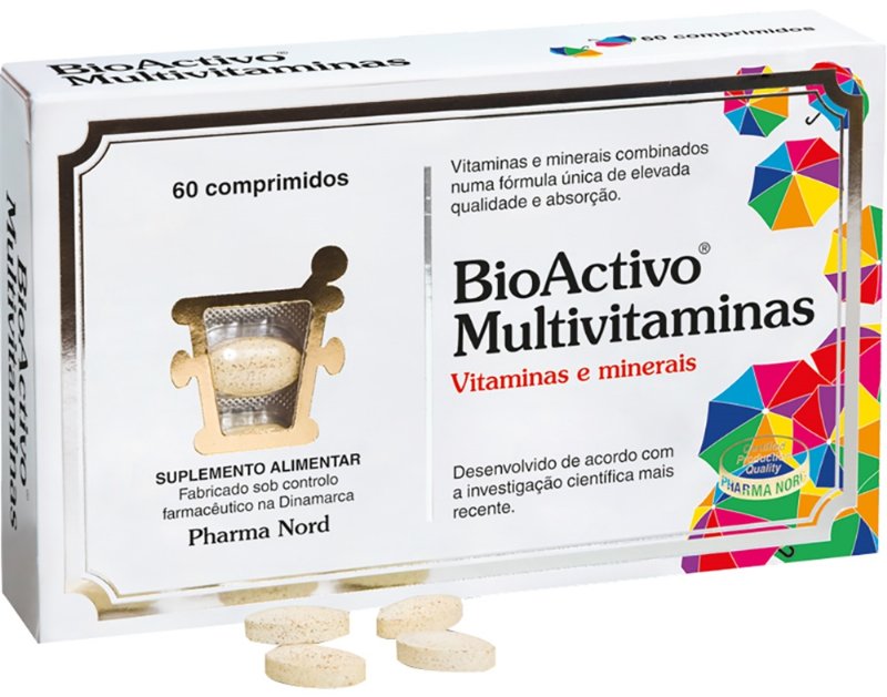 Suplemento Bioactivo Multivitaminas 60 Compridos