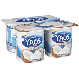 Iogurte Grego Coco Yaos 460 gr (4 Un)