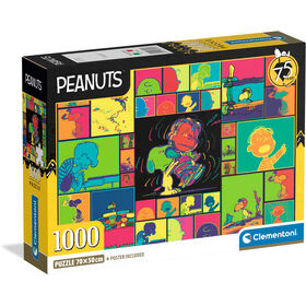 Clementoni - Puzzle Peanuts 1000 Peças