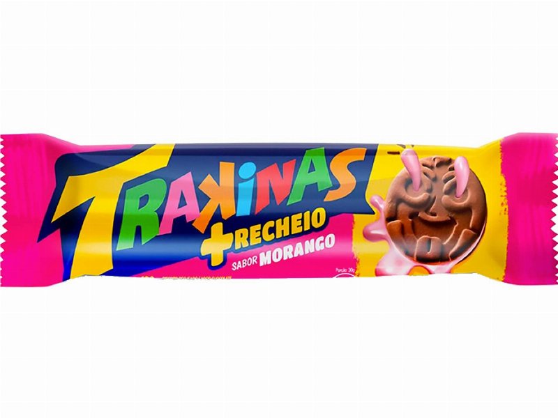 Bolachas Trakinas Mais Morango 126 g