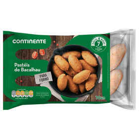 Pastéis De Bacalhau Para Forno Continente 320 gr (10 Un)