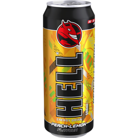 Bebida Energética Pêssego E Limão Hell 50 ml