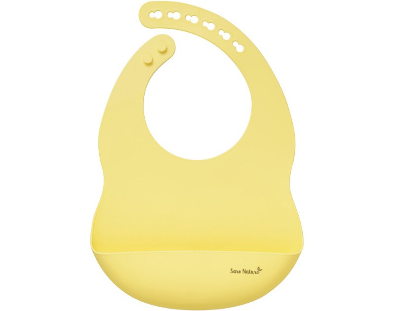 Babete De Silicone Saro Mostarda 1 Un
