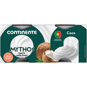 Iogurte Grego Mythos Coco Continente 460 gr (4 Un)