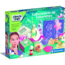 Clementoni - Kit Ciência & Jogo Laboratório De Sabonetes