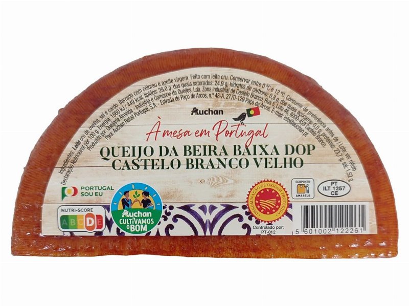 Queijo Da Beira Baixa Dop Auchan À Mesa Em Portugal Cultivamos O Bom Castelo Branco Velho Un