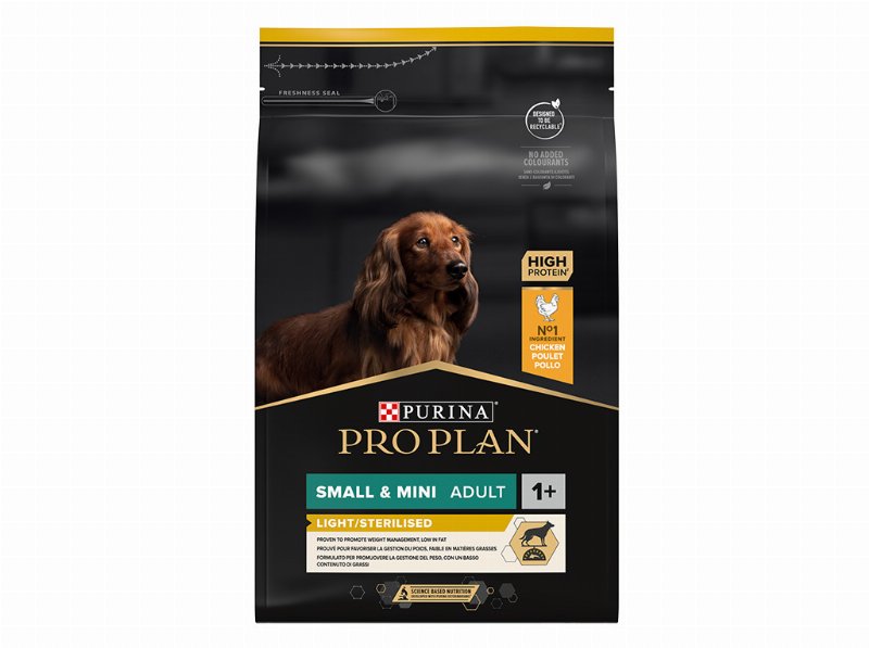 Ração Cão Pro Plan Small&Mini Light Frango 3 kg*