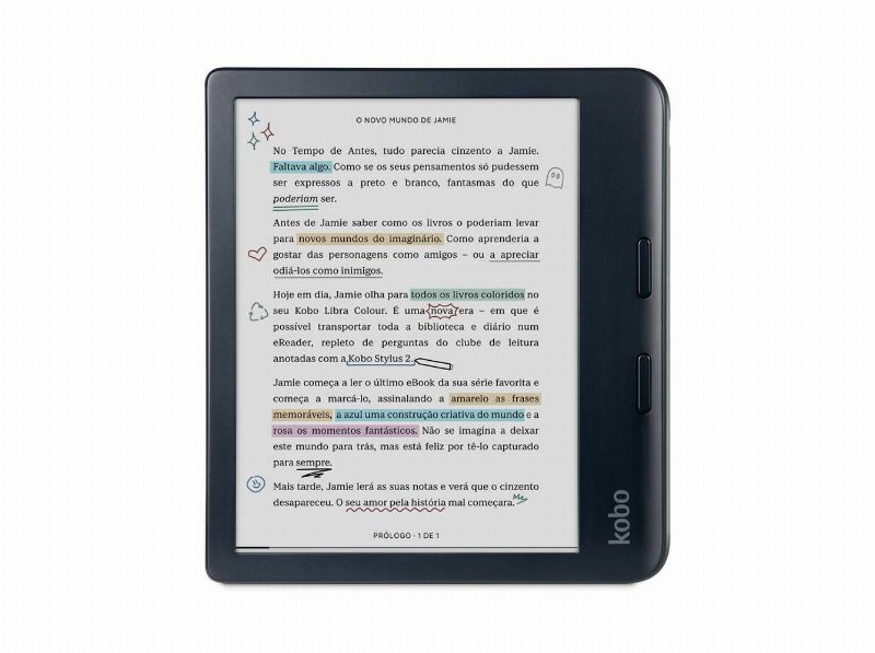 E-Book Kobo Libra Colour 7" Preto