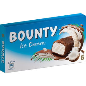 Gelado De Chocolate Com Recheio De Coco Bounty 300 ml (6 Un)