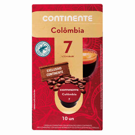 Cápsulas De Café Colômbia Int 7 Continente 10 Un