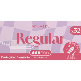 Tampão Sem Aplicador Regular Mylabel 32 Un