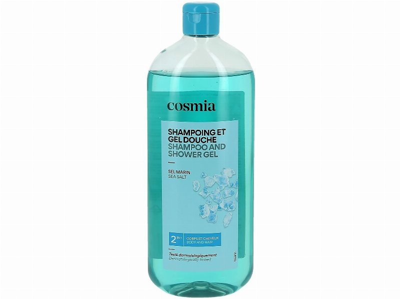 Gel Banho Cosmia 2Em1 Sal Marinho 750 ml