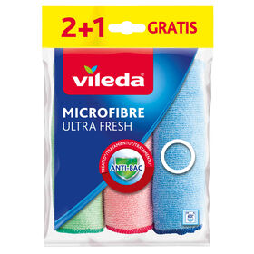 Pano Microfibras Ultra Fresh  Vileda 3 Un