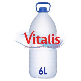 Água Sem Gás Garrafão Vitalis 6 Lt