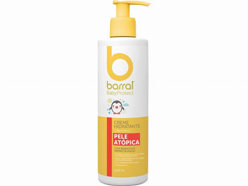 Creme Barral Hidratante Babyprotect Pele Atópica 400 ml