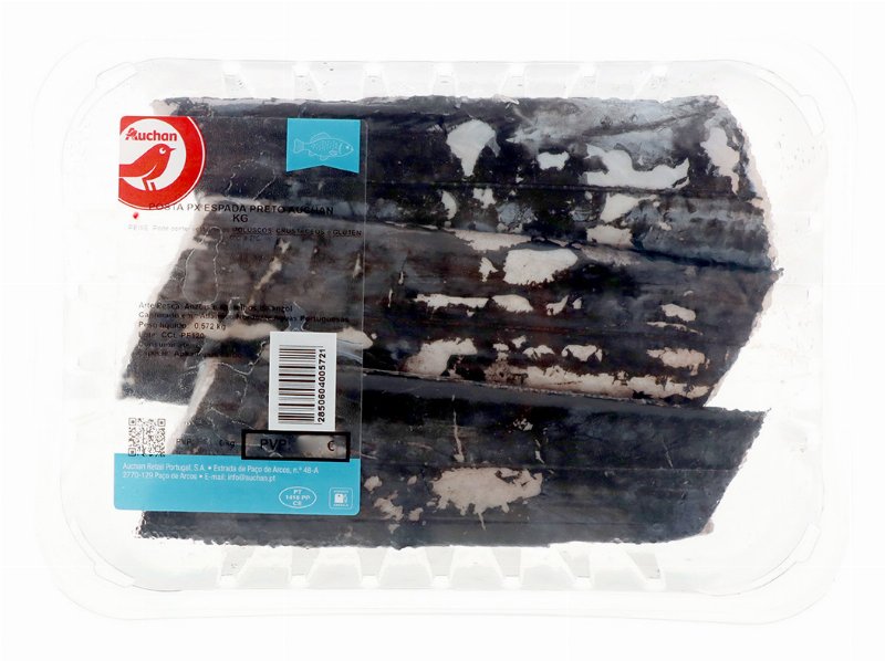 Posta Peixe Espada Preto Auchan Kg