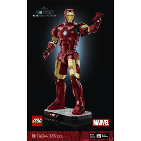 Lego Marvel - Iron Man Mark 3 – Edição De Colecionador - 76344