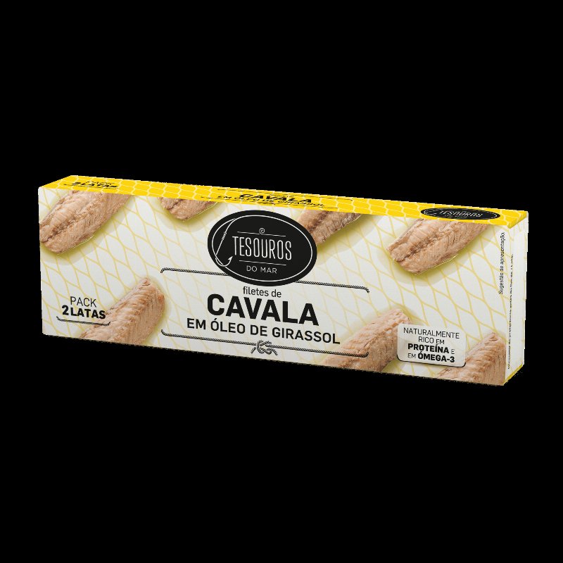 Filetes De Cavala Em Óleo De Girassol 115 g