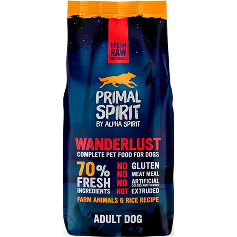 Alimentação Seca Para Cão Wanderlust 12 kg