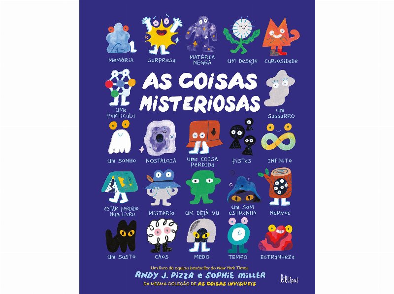 Livro As Coisas Misteriosas De Andy J. Pizza