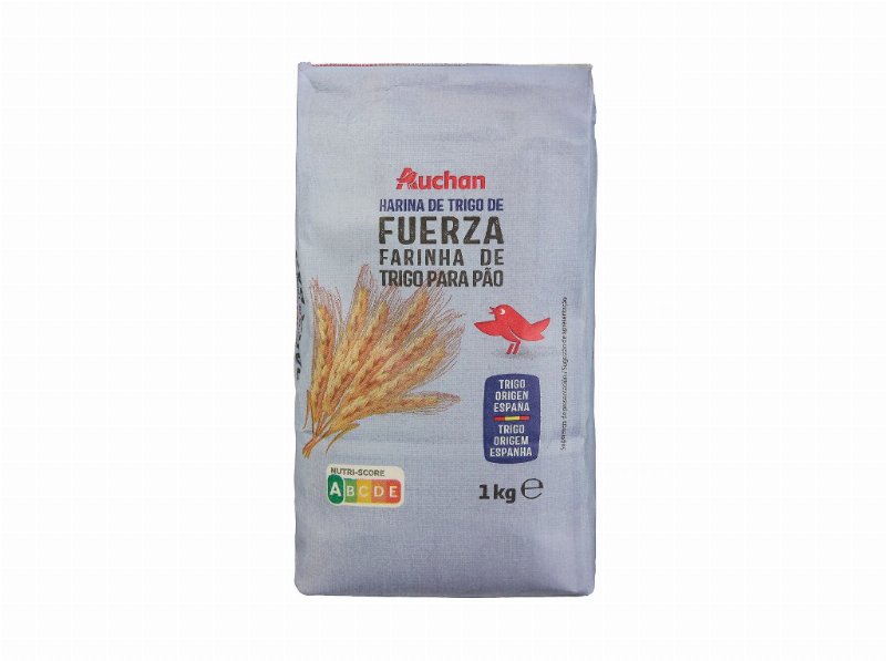 Farinha Trigo Auchan Tipo 55 Para Pão 1 kg