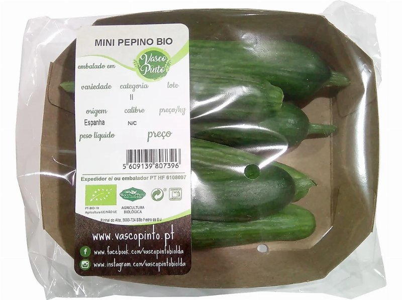 Mini Pepino . Bio 250 g