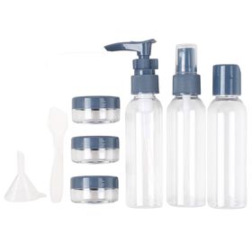 Conjunto 5 Frascos Viagem Cinza Berg