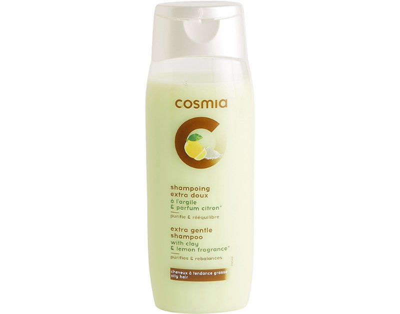 Champô Cosmia Extra Gentle Argila E Limão 400 ml